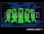 Minecraft Creepers Game On Kids Hoodie