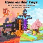 Minecraft Magnetic Blocks Build Set - 110 Pieces