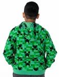 Creeper Camo Zip Hoodie for Boys - Age 7