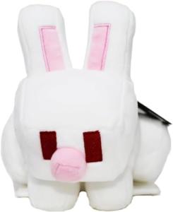 Minecraft 8-Inch White Rabbit Plush Toy