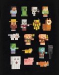 Minecraft Kids Black Graphic Hoodie - Steve & Friends