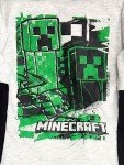 Boys Gray Minecraft Hoodie & Sweatpants Set Size 7
