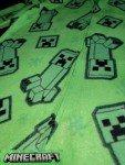 Kids Green Creeper One Piece Pajamas Hoodie