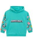 Girls' Minecraft Hoodie - Perfect for Gaming!