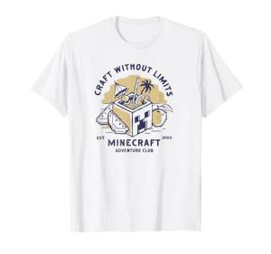 Minecraft Tropical Creeper Head T-Shirt