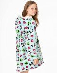Minecraft Girls' Blue Creeper Hoodie Blanket