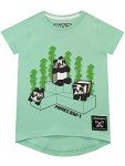 Minecraft Panda T-Shirt for Girls - Green, Size 8