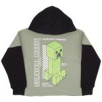 Minecraft Creeper Hoodie and Jogger Set for Kids