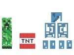 Minecraft Diamond Level Creeper Action Figure Set