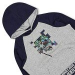 Minecraft Creeper Kids Hoodie - Black & Green