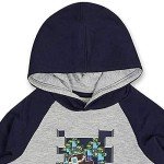Minecraft Creeper Kids Hoodie - Black & Green