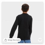 Boys' XL Black Minecraft Christmas Sweatshirt