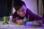 Minecraft Skeleton Action Figure with Accessories Set