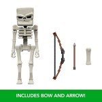 Minecraft Skeleton Action Figure with Accessories Set