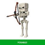 Minecraft Skeleton Action Figure with Accessories Set