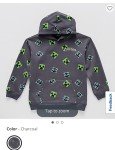Minecraft Legends Dark Gray Hoodie - XL