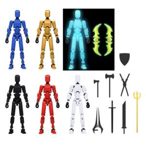 MerryXD 6 Pack T13 Action Figures Set