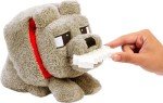 Minecraft Dennis The Wolf Plush Toy with Sounds