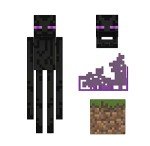 Minecraft Diamond Level Enderman Action Figure & Accessories
