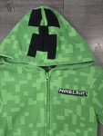 Minecraft Creeper Full Zip Hoodie for Boys