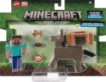 Minecraft Action Figures 2-Pack: Steve & Donkey