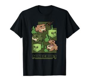 Minecraft Swamp Frogs and Slimes T-Shirt
