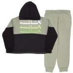 Minecraft Creeper Hoodie and Joggers Set for Kids