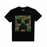 Minecraft Boys' 4-Pack Creeper Character Tees, XL