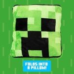 Minecraft Creeper 2-in-1 Cushion and Blanket