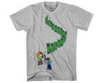 Minecraft Creeper Walk Kids T-Shirt - Large