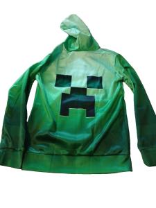 Green Creeper Hoodie – Youth Small Unisex