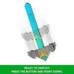 Minecraft 2-in-1 Sword and Pickaxe Role-Play Toy