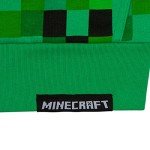 Green Creeper Minecraft Zip-Up Hoodie for Kids