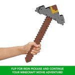 Minecraft 2-in-1 Sword and Pickaxe Role-Play Toy