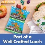 Minecraft Fruit Snacks for Kids - 10 Pouches
