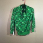 Minecraft Creeper Full Zip Hoodie for Kids