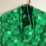 Minecraft Creeper Full Zip Hoodie for Kids