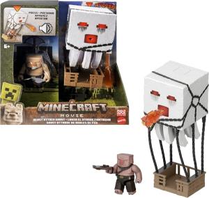 Minecraft Ghast Action Figure Set with Sounds & Lights
