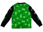 Minecraft Creeper Long Sleeve Tee for Boys 10-12