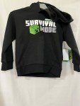 Minecraft Survival Mode Kids Hoodie, Size XS