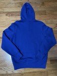 Minecraft Lacoste Unisex Blue Hoodie, Medium Size