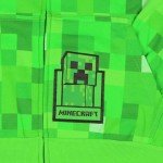 Minecraft Creeper Allover Pixel Hoodie for Kids