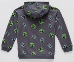 Minecraft Boys' Fleece-Lined Hoodie, Size Medium