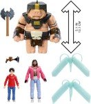 Minecraft Mattel Story Set with 3 Action Figures