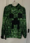Minecraft Kids' Creeper Graphic Long Sleeve Hoodie