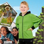 Reversible Minecraft Hoodie for Kids and Teens