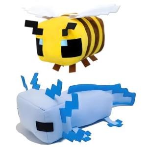 Minecraft Bunny and Bee Plush Toy Set