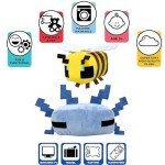 Minecraft Bunny and Bee Plush Toy Set