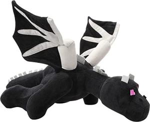 Minecraft Black Dragon Plush Toy - 23.7" cuddle buddy