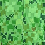 Minecraft Creeper Face Zip Hoodie - Black & Green